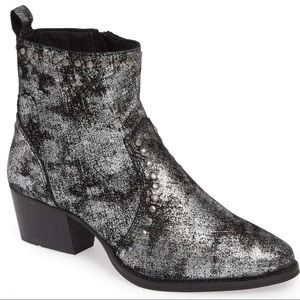 Charles by Charles David Gun Metal Bootie with block heel. Size 7.